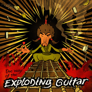 The way of the exploding guitar - album cover Mr. Fastfinger Mika Tyyskä