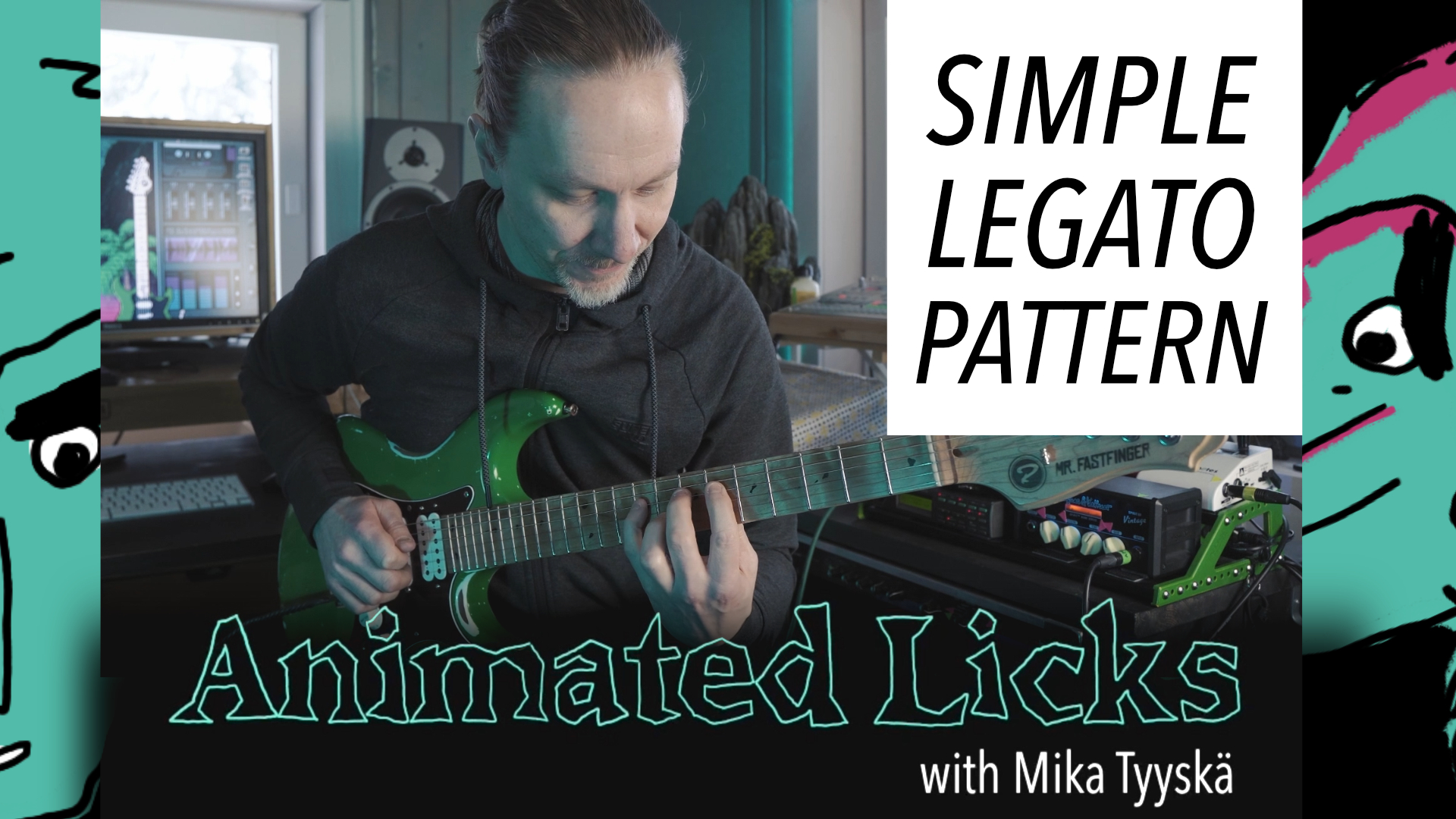 Animated licks with Mika Tyyskä